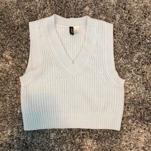 HM Divided XS Knit Sweater Vest